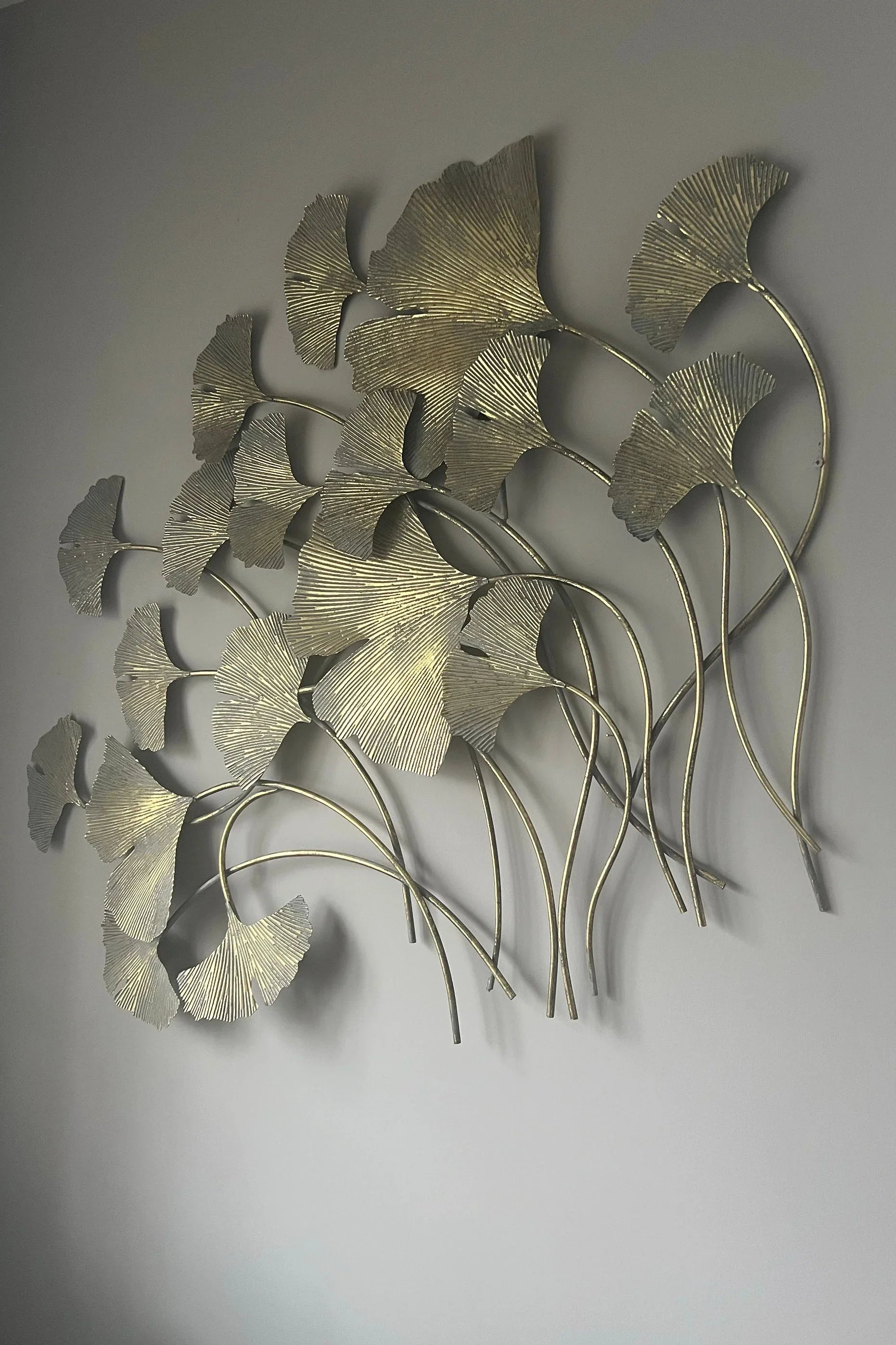 Gold Leaf Metallic Art RTfact Flowers 