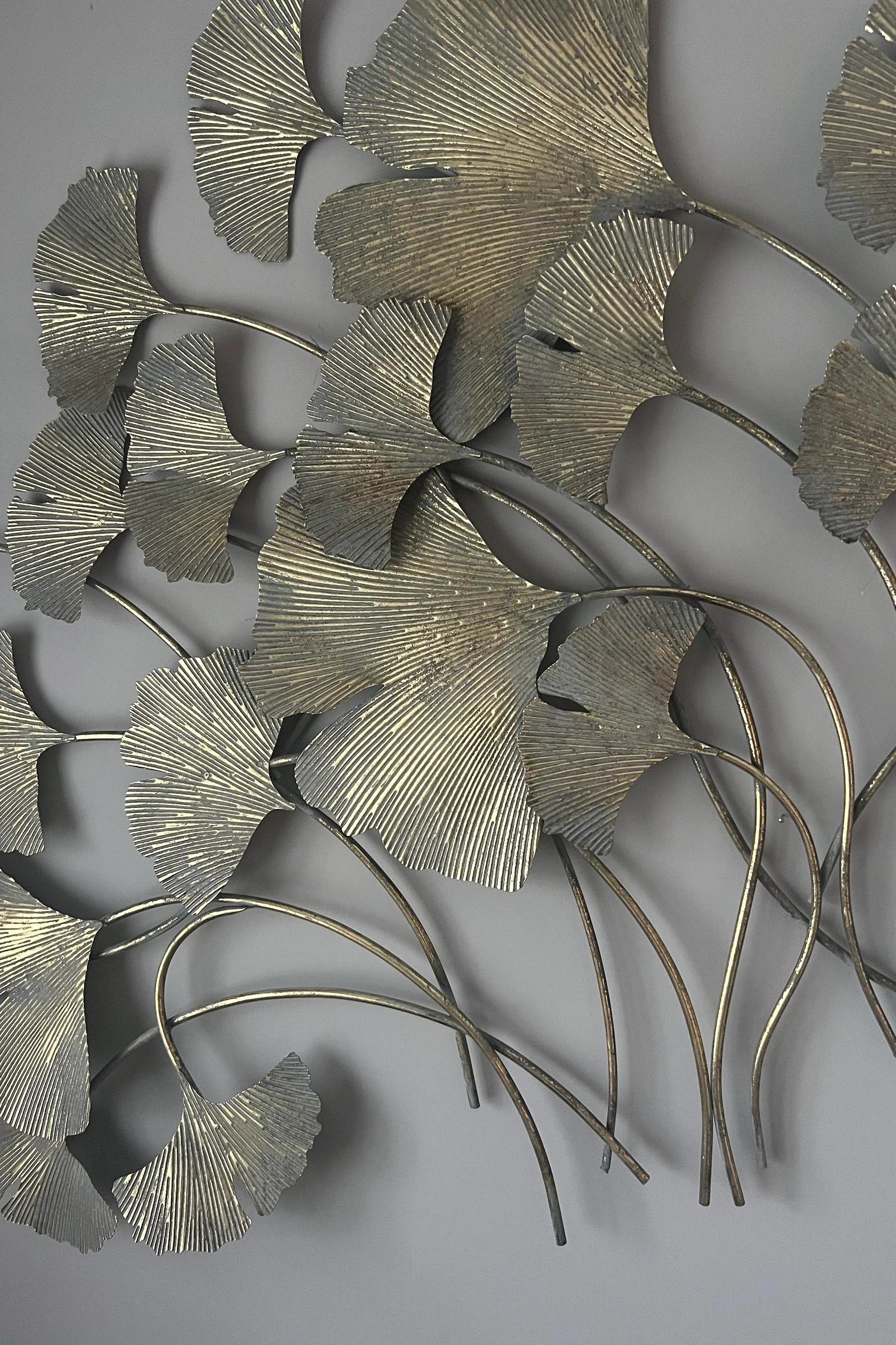 Gold Leaf Metallic Art RTfact Flowers 