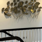 Gold Leaf Metallic Art RTfact Flowers 