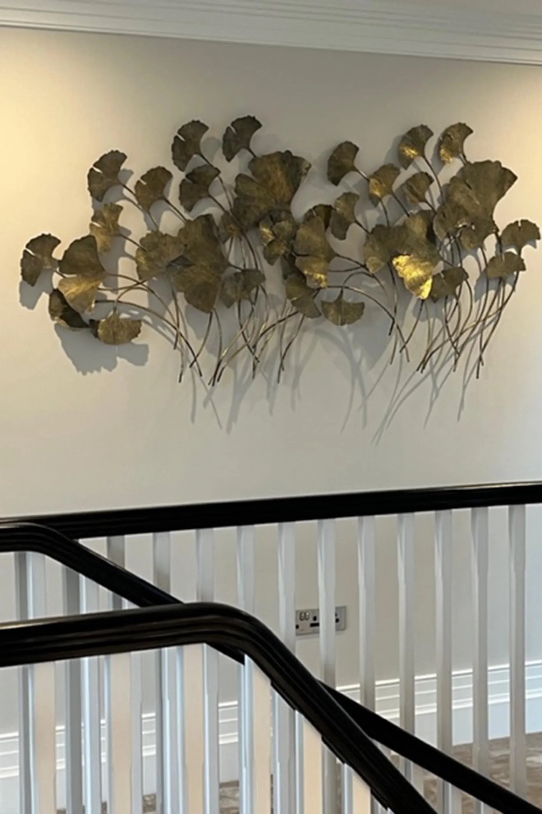 Gold Leaf Metallic Art RTfact Flowers 