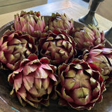 Artificial Artichoke ( Purple/Green) RTfact Flowers 