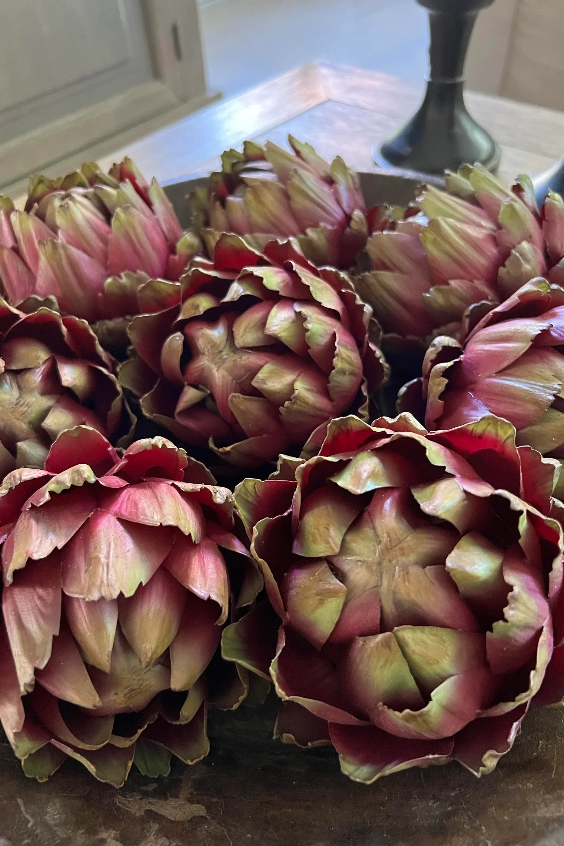 Artificial Artichoke ( Purple/Green) RTfact Flowers 