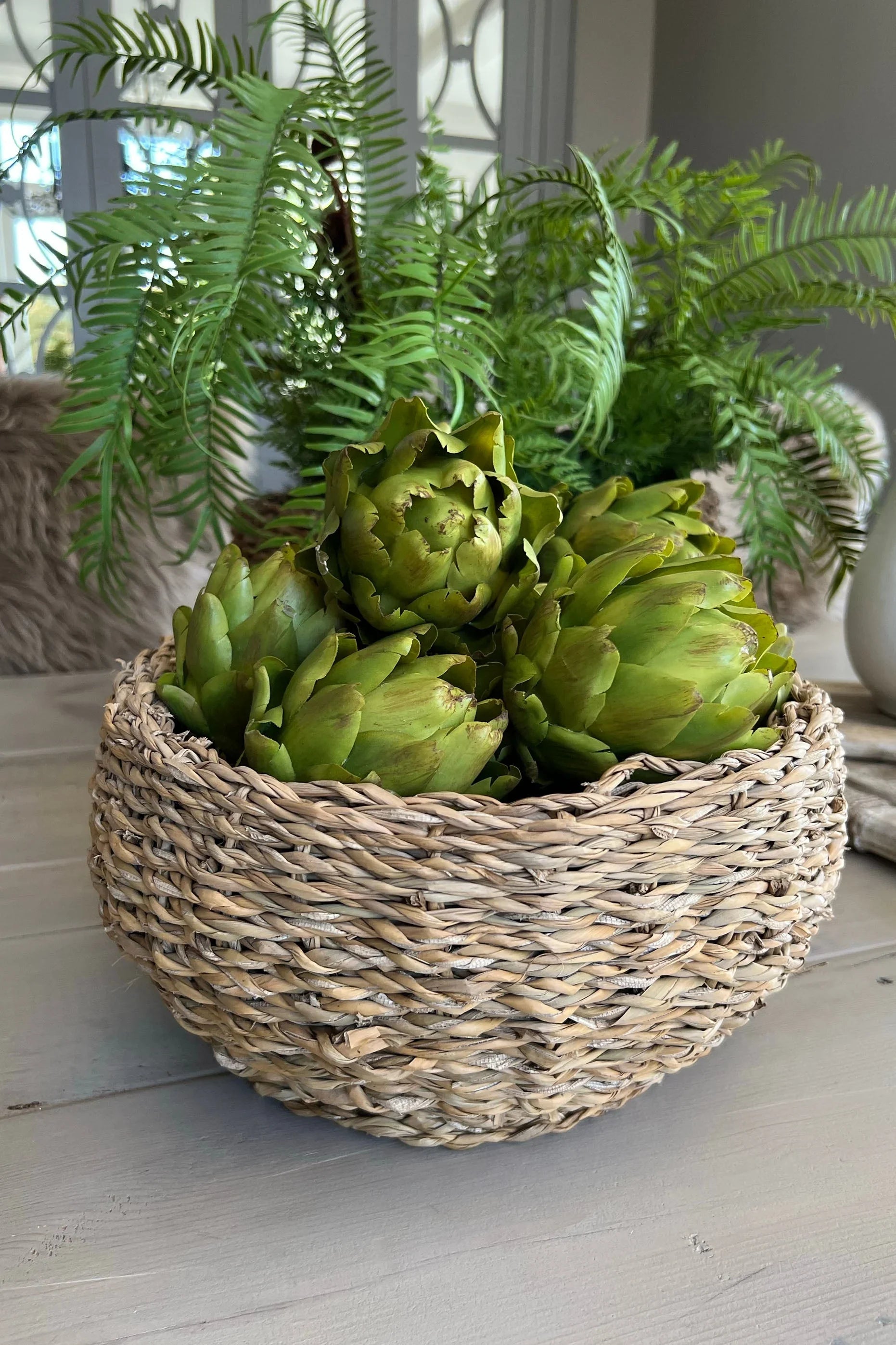Artificial Artichoke ( Green) RTfact Flowers 