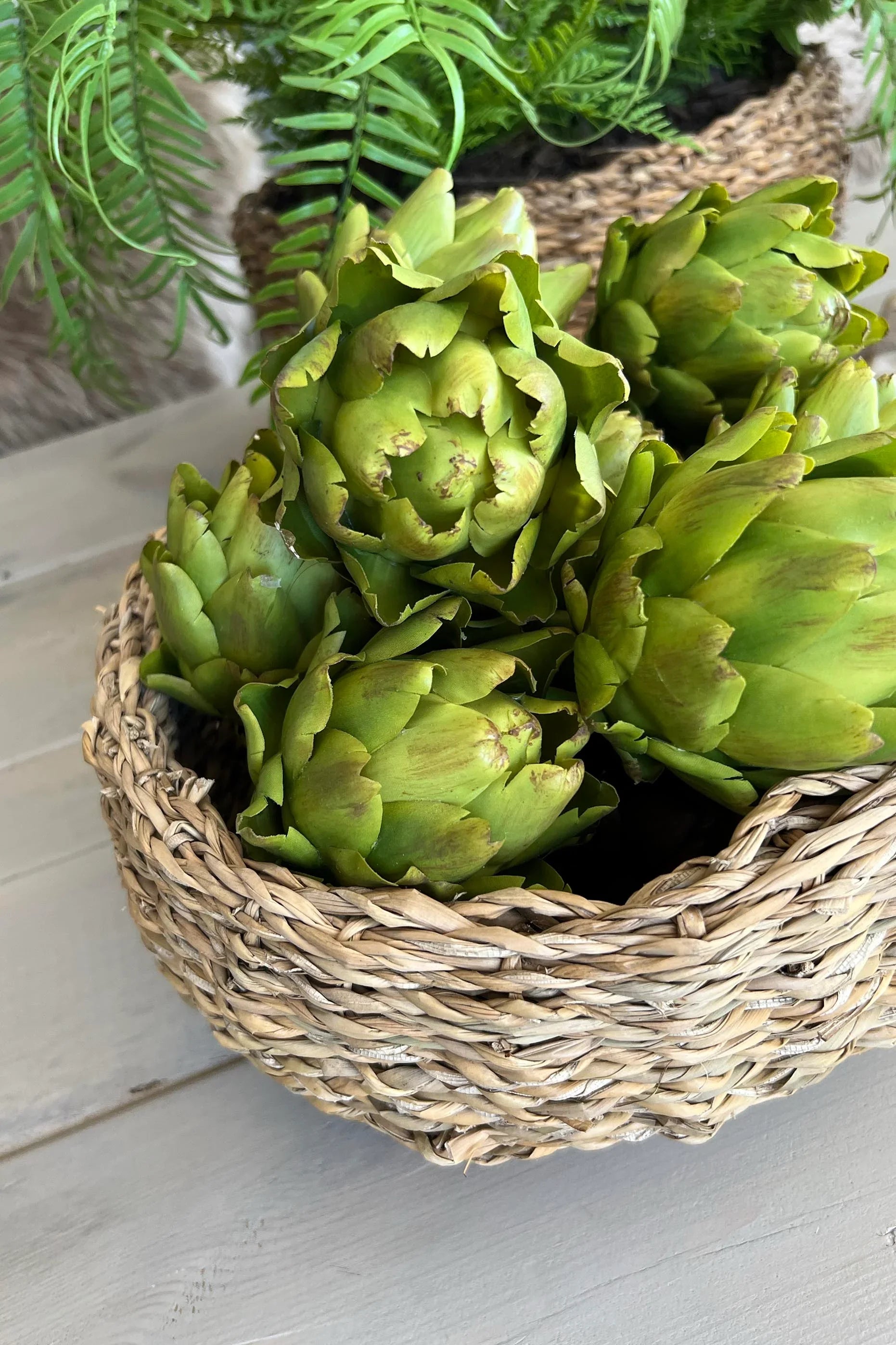 Artificial Artichoke ( Green) RTfact Flowers 