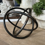 Metal Ball Sculpture RTfact Flowers 
