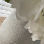 Hydrangeas, Hellebores and Roses in a White Ceramic Pot (Large) RTfact Flowers 