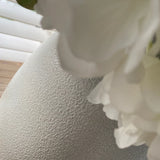 Hydrangeas, Hellebores and Roses in a White Ceramic Pot (Large) RTfact Flowers 