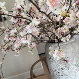 Blossom in a Distressed Stone Vase RTfact Flowers 