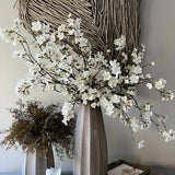 Blossom in a Taupe Frosted Glass Vase RTfact Flowers 