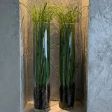 Grasses in a Glass Cylinder (Large) RTfact Flowers 