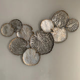 Metal Lilypad Art RTfact Flowers 