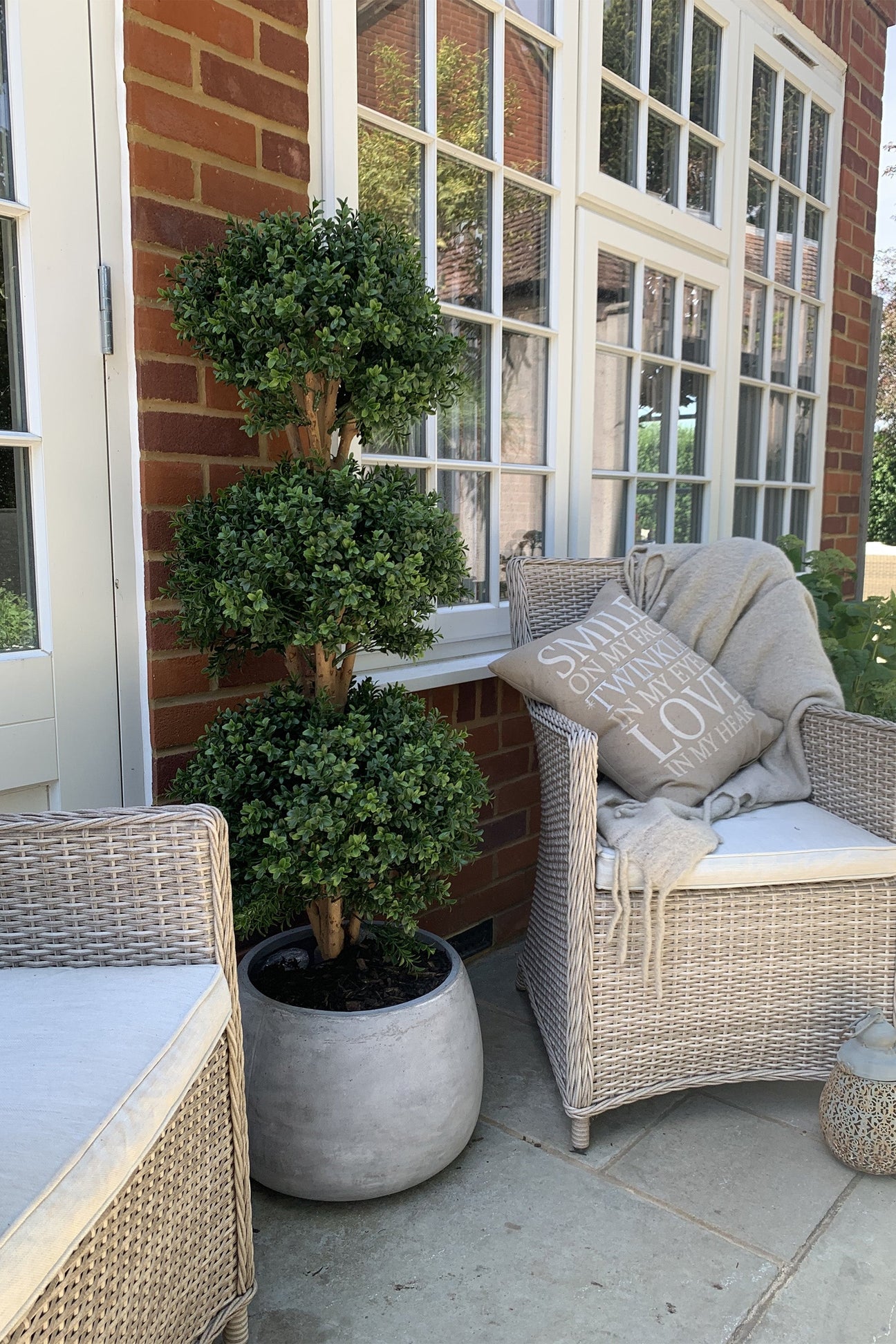 Artificial Triple Box Ball Tree – RTfact Flowers