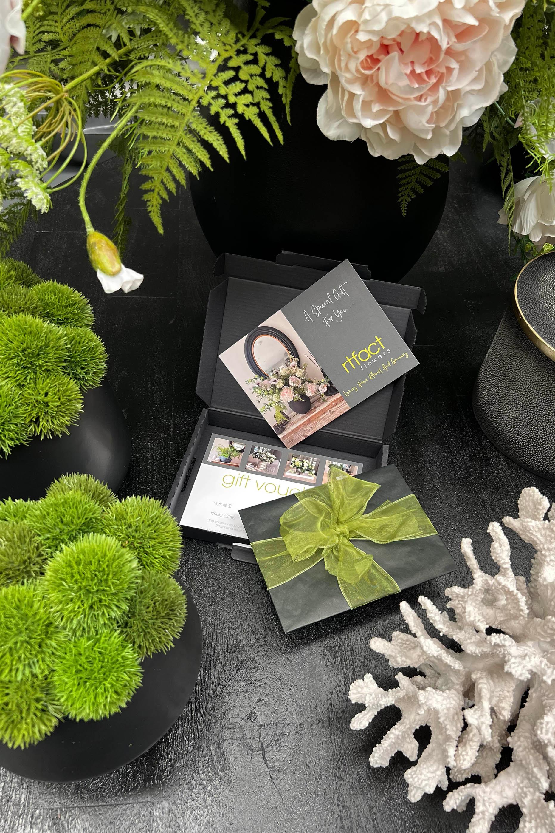 Gift Card RTfact Flowers 